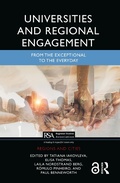 Cover: Universities and Regional Engagement - Routledge