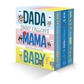 Cover: Jimmy Fallon's Dada, Mama, and Baby Board Book Boxed Set - St Martin's Press