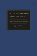 Cover: Licensing Standard Essential Patents - Hart Publishing