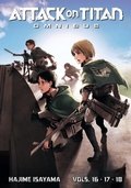 Cover: Attack on Titan Omnibus 6 (Vol. 16-18) - Kodansha Comics