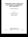 Cover: Reshaping the Landscape of School Leadership Development - Taylor & Francis