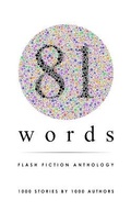 Cover: 81 Words Flash Fiction Anthology - Victorina Press
