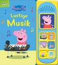 Cover: Peppa Pig - Lustige Musik -Soundbuch - Pappbilderbuch mit 7 lustigen Ger&auml;uschen - Phoenix International Publications Inc.