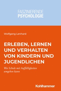 Abbildung von: Erleben, Lernen und Verhalten von Kindern und Jugendlichen - Kohlhammer