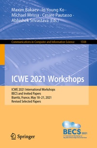 Abbildung von: ICWE 2021 Workshops - Springer