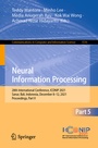 Cover: Neural Information Processing - Springer