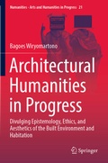 Cover: Architectural Humanities in Progress - Springer