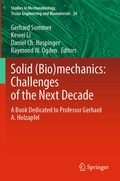 Cover: Solid (Bio)mechanics: Challenges of the Next Decade - Springer