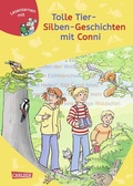 Cover: Lesen lernen mit Conni: Tolle Tier-Silben-Geschichten mit Conni - Carlsen
