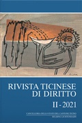 Cover: Rivista ticinese di diritto II-2021 - Helbing & Lichtenhahn