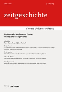 Abbildung von: Diplomacy in Southeastern Europe - Brill Deutschland