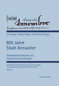 Cover: 800 Jahre Stadt Annweiler - verlag regionalkultur