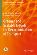 Cover: Greener and Scalable E-fuels for Decarbonization of Transport - Springer