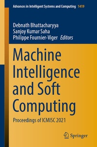 Enlarge image Cover: Machine Intelligence and Soft Computing - Springer