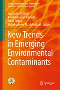 Cover: New Trends in Emerging Environmental Contaminants - Springer