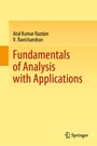 Cover: Fundamentals of Analysis with Applications - Springer