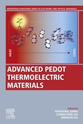 Cover: Advanced PEDOT Thermoelectric Materials - Woodhead Publishing