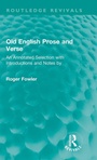 Cover: Old English Prose and Verse - Routledge