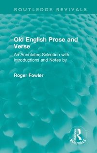 Enlarge image Cover: Old English Prose and Verse - Routledge