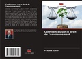 Cover: Conf&eacute;rences sur le droit de l'environnement - Editions Notre Savoir