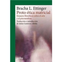 Bild: Proto-ética matricial : ensayos filosóficos sobre el arte y el psicoanálisis - Gedisa Editorial