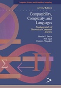 Cover: Computability, Complexity, and Languages - Morgan Kaufmann
