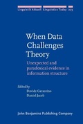 Cover: When Data Challenges Theory - John Benjamins Publishing Co