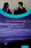 Cover: The Handbook of Language Assessment Across Modalities - OUP eBook