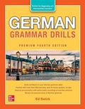 Cover: German Grammar Drills, Premium Fourth Edition - McGraw-Hill Education