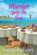 Cover: Murder Spills the Tea - Kensington Cozies