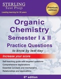 Cover: Sterling Test Prep College Organic Chemistry Practice Questions - Sterling Education