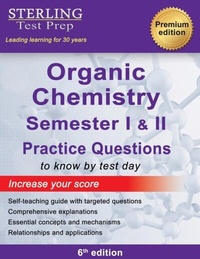 Abbildung von: Sterling Test Prep College Organic Chemistry Practice Questions - Sterling Education