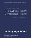 Cover: Foundations of Ultra-Precision Mechanism Design - Taylor & Francis