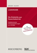 Cover: Die Eink&uuml;nfte aus Gewerbebetrieb - Boorberg
