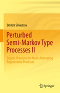 Cover: Perturbed Semi-Markov Type Processes II - Springer