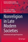 Cover: Nonreligion in Late Modern Societies - Springer