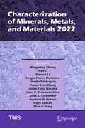 Cover: Characterization of Minerals, Metals, and Materials 2022 - Springer