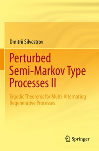 Enlarge image Cover: Perturbed Semi-Markov Type Processes II - Springer