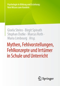 Abbildung von: Mythen, Fehlvorstellungen, Fehlkonzepte und Irrtümer in Schule und Unterricht - Springer