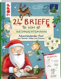 Cover: 24 Briefe vom Weihnachtsmann. Adventskalender-Post zum Basteln, Malen und Staunen - frechverlag GmbH