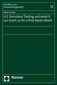 Abbildung von: U.S. Emissions Trading and what it can teach us for a Post-Kyoto World - Nomos
