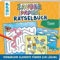 Abbildung von: Zauberpapier Rätselbuch Tiere - Frech