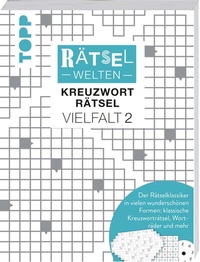 Abbildung von: Rätselwelten - Kreuzworträtsel Vielfalt 2 | Der Rätselklassiker in vielen wunderschönen Formen: klassische Kreuzworträtsel, Worträder und mehr - Frech