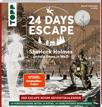 Abbildung von: 24 DAYS ESCAPE - Der Escape Room Adventskalender: Sherlock Holmes und die Dame in Weiß - Frech