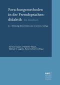 Cover: Forschungsmethoden in der Fremdsprachendidaktik - Narr Francke Attempto Verlag