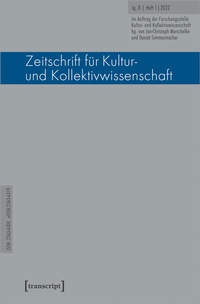 Abbildung von: Zeitschrift für Kultur- und Kollektivwissenschaft - transcript
