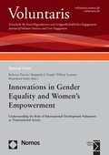 Cover: Innovations in Gender Equality and Women's Empowerment - Nomos