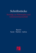 Cover: Kunst - Technik - techne - Parodos Verlag