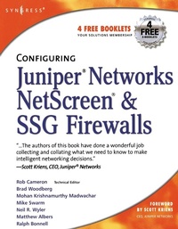 Abbildung von: Configuring Juniper Networks NetScreen and SSG Firewalls - Syngress