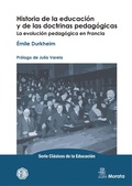Cover: Historia de la educaci&oacute;n y de las doctrinas pedag&oacute;gicas - Ediciones Morata